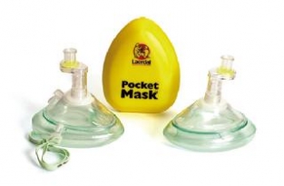 reanimatiemasker, laerdal pocket mask, hard